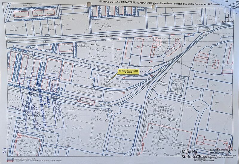 Sector 3, Victor Brauner teren 9000mp