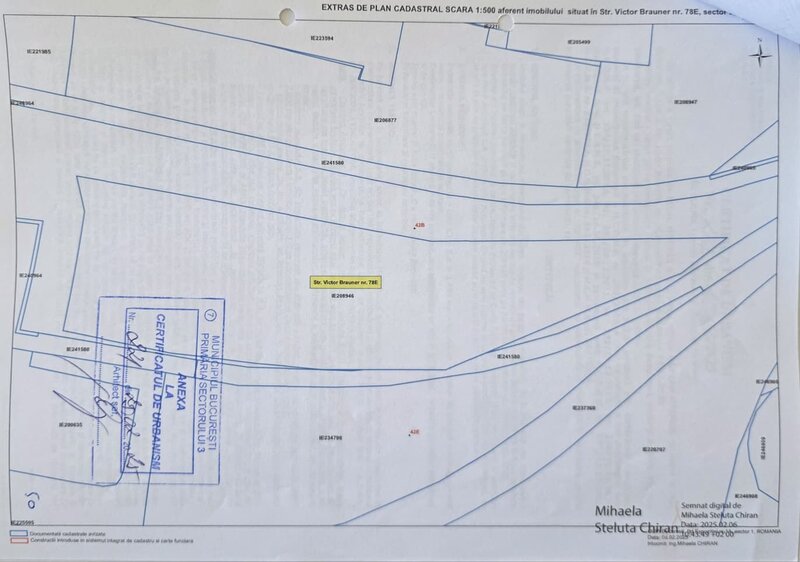 Sector 3, Victor Brauner teren 9000mp