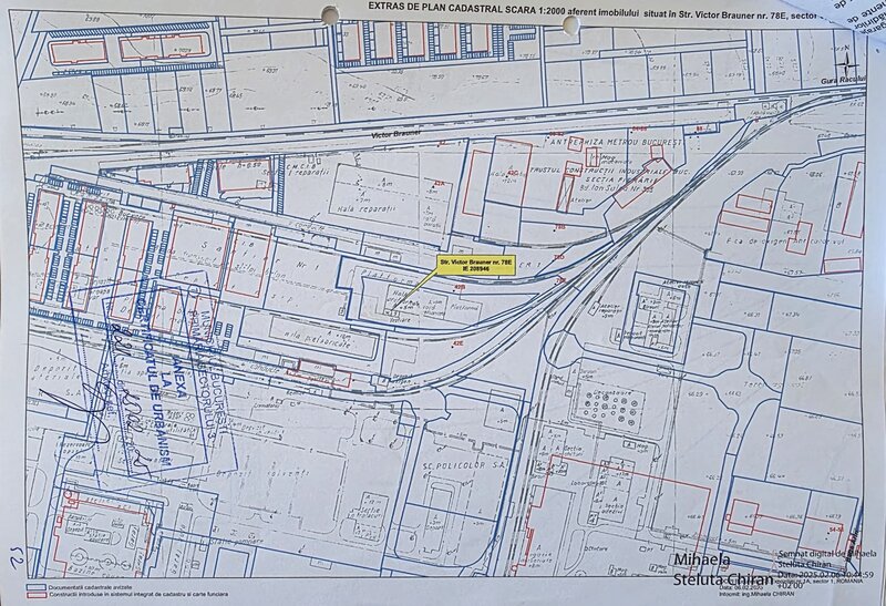 Sector 3, Victor Brauner teren 9000mp